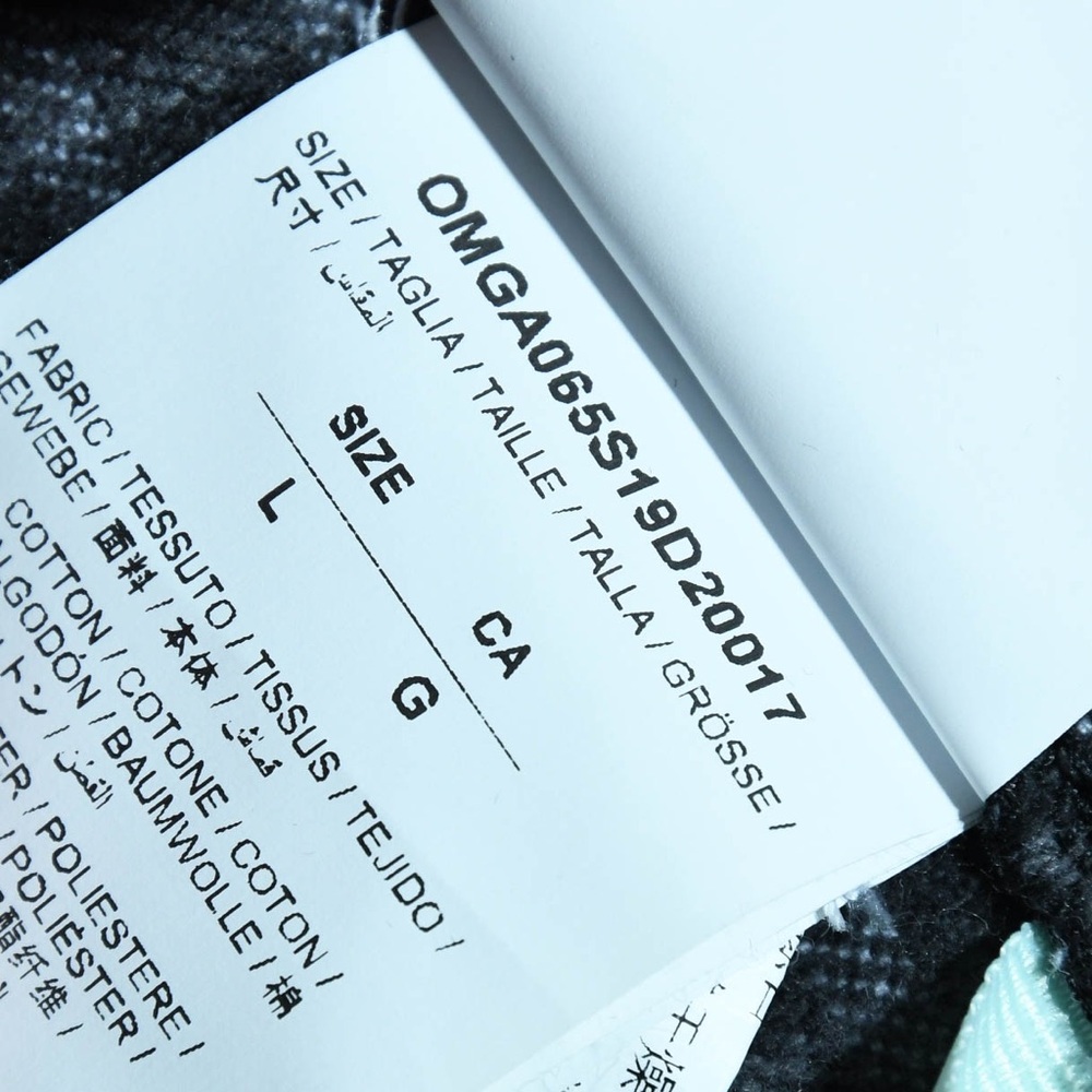 Off-white Skulls Plaid Stripped Zipper Jacket - Picture 5 of 6